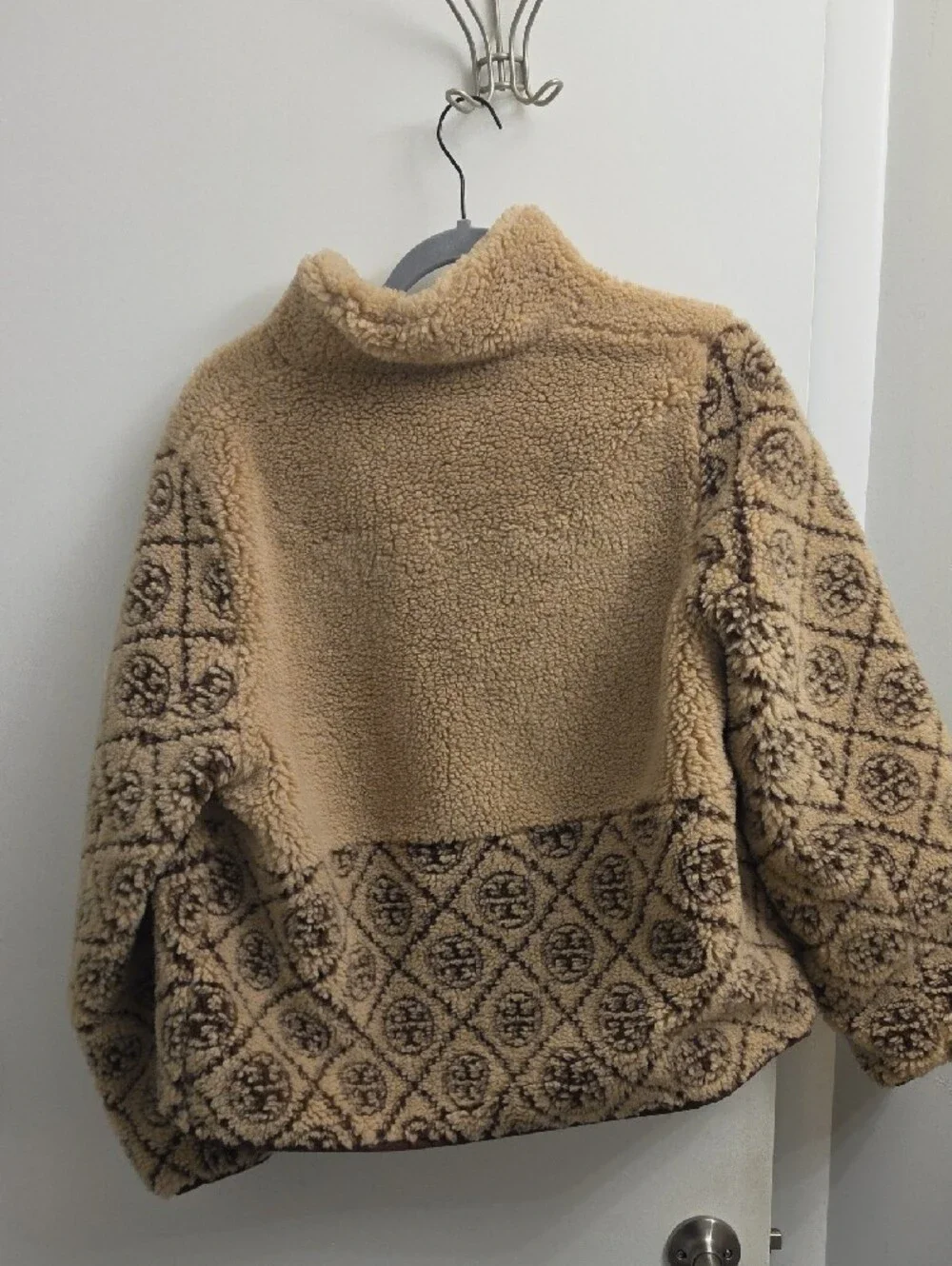 Tory Burch Women’s Sherpa Jacket – Size Large